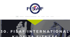Desktop Screenshot of fisaf-serbia.com
